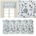 thumbnail image 1 of Floral Curtains Kitchen Coffee Curtains Bedroom Rod Curtains Lace Short Curtains Lace Curtains 54 X 24 Inch 1 Panels, Curtain, 1 of 9