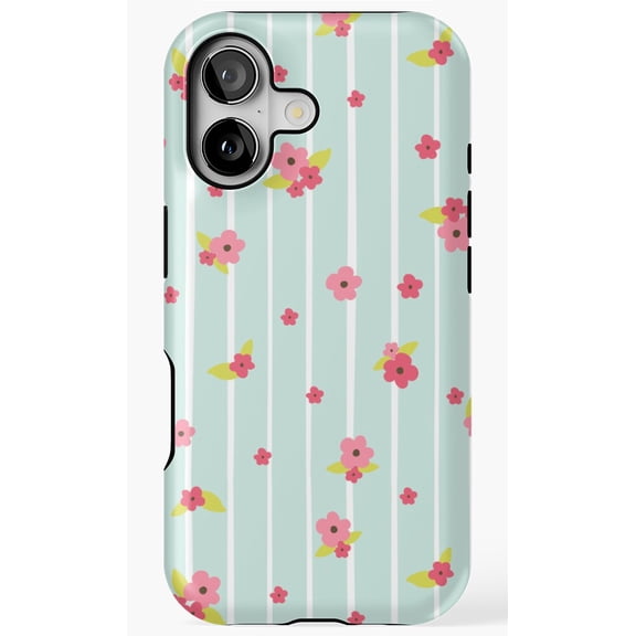 Floral Cute Pattern Aesthetic Spring Art Phone Case for iPhone 11 12 13 14 15 16 17 Pro Max