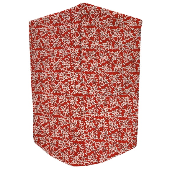 Floral Damask Coffee Maker Cover by Penny's Needful Things (Red)