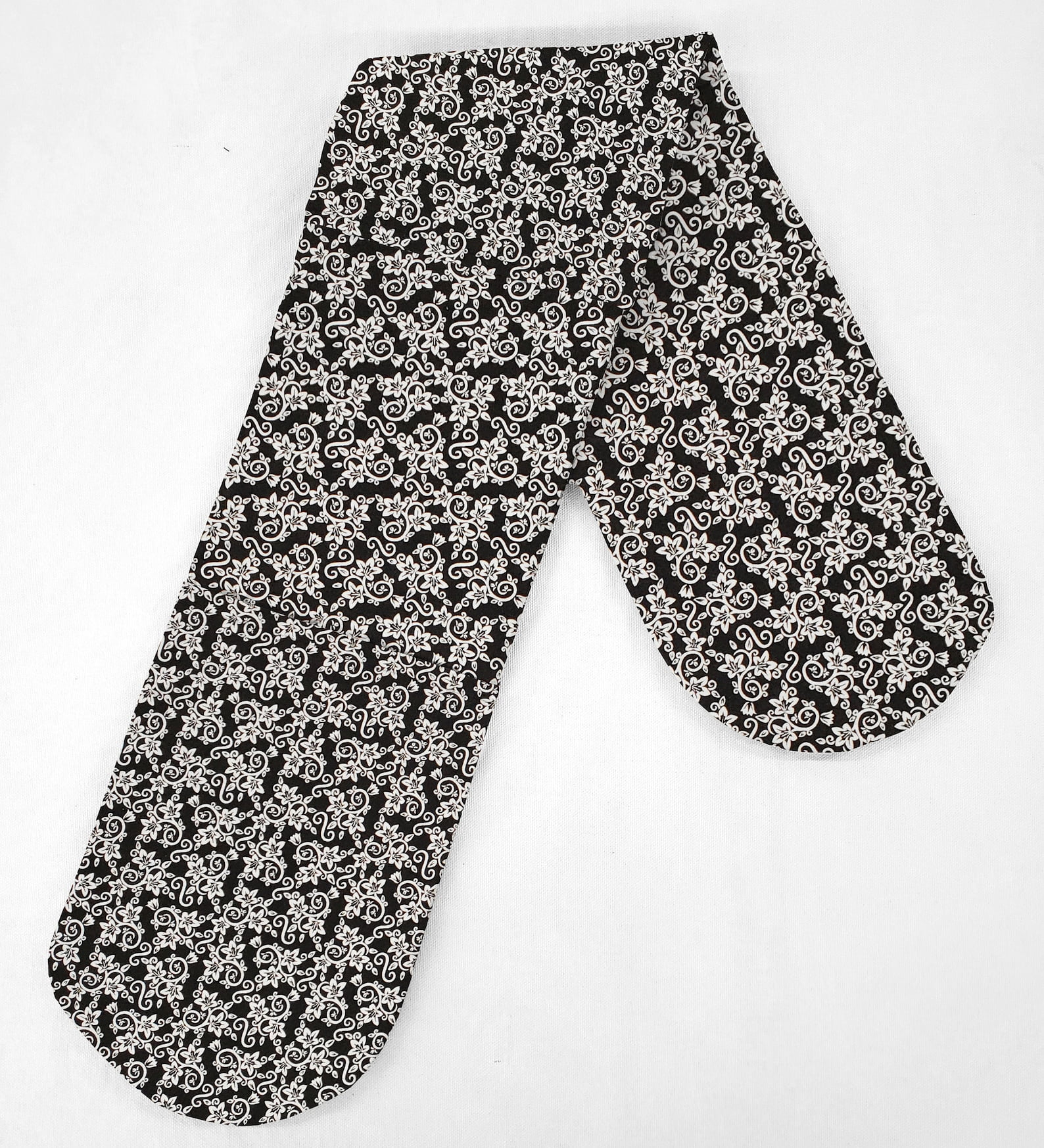 Floral Damask Double Oven Mitt