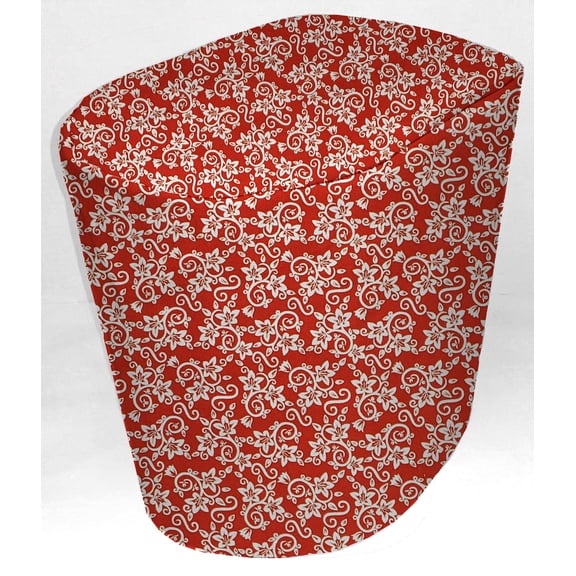 Floral Damask Food Processor Cover by Penny's Needful Things (Small, Red)