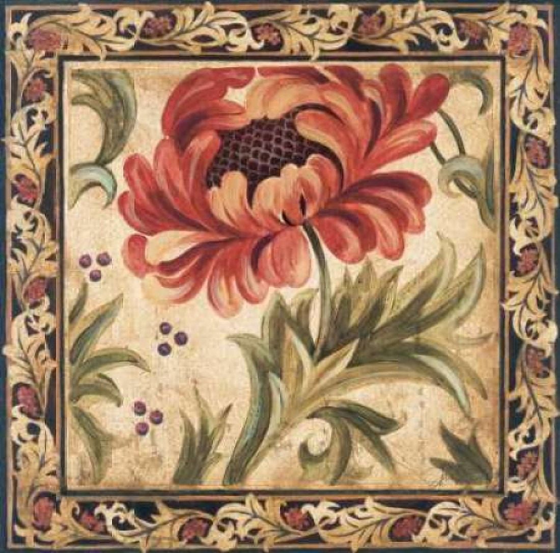 Floral Daydream II Canvas Art - Liz Jardine (24 x 24)