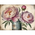 thumbnail image 1 of Floral Decor Peony Retro Aluminum Sign 5.5x8 IN Metal Tin Sign Poppy Flower Kitchen Wall Art Rustic Floral Wall Prints Tin Garden Signs for Outside Vintage Yard Sign, 1 of 6