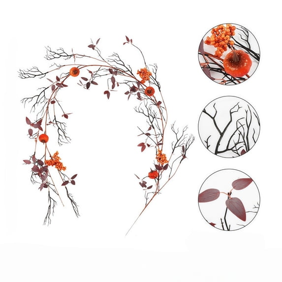 Floral Decorative Item for Holidays and Seasonal Home in Living Room Stylish and Wreath for Festive Display Material and Versatile Use