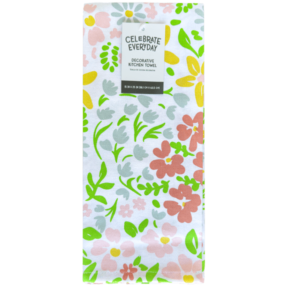 Floral Decorative Kitchen Towel