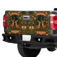 thumbnail image 1 of Floral Deer Tailgate Wrap – Vintage Woodland Deer Truck Tailgate Decal, Botanical Forest Buck & Doe Pickup Tailgate Graphic, 1 of 7
