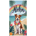thumbnail image 1 of Floral Design Aloha Banner Hawaiian Theme Pet Party Beach Decoration for Summer Party Outdoor Event Luau Celebration, 1 of 8