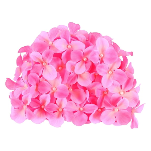 Floral Design Cap, Elegant Swim Cap, Vintage Swim Cap, Bathing Cap for Hair Protection, Pool Swim Cap, Silicone Flower Cap, Ladies Swim Cap, Colorful Swim Cap, Stylish Swim Accessory