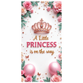 thumbnail image 1 of Floral Design Princess Baby Shower Banner for Newborn Celebration Baby Announcement Party Decoration, 1 of 7