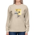 thumbnail image 1 of Floral Diary Iv Sweatshirt Women -Vanna Lam Designs, Female Small, 1 of 4
