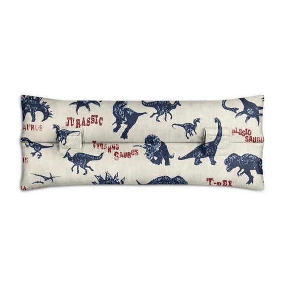 Floral Dinosaur Seat Belt Pillow - Post Surgery Chest Protector - Beautiful & Comfortable Dino Cushion