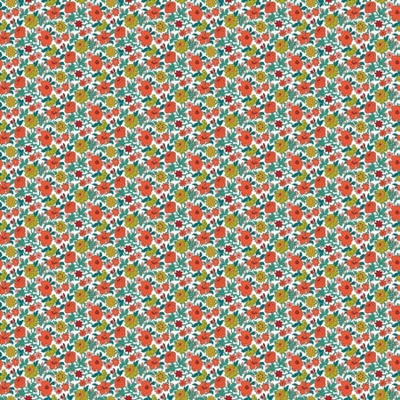 Floral Ditzy Vine Peel and Stick Wallpaper