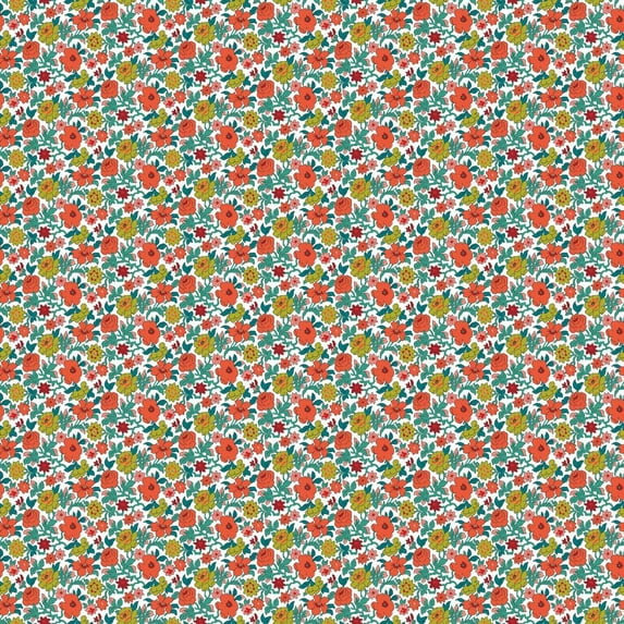 Floral Ditzy Vine Peel and Stick Wallpaper