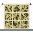 thumbnail image 1 of Floral Division Gold Large Wall Tapestry, 1 of 1