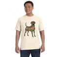 thumbnail image 1 of Floral Dog Labrador Tribute For Pet Lovers Flower Style Comfort Color T-Shirt, Unisex, up to size 4XL, 1 of 4