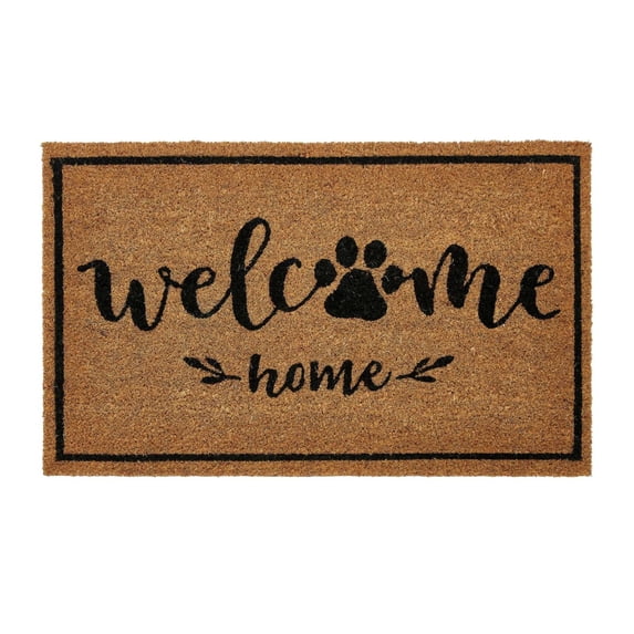 Floral Door Mat, Spring Door Mat, Front Door Rug, 50x80cm Floral Pattern Floor Mat Carpet, Decorative Welcome Mat for Home Indoor & Outdoor Entry