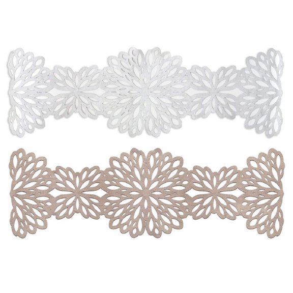 Floral Double-Sided Table Runner