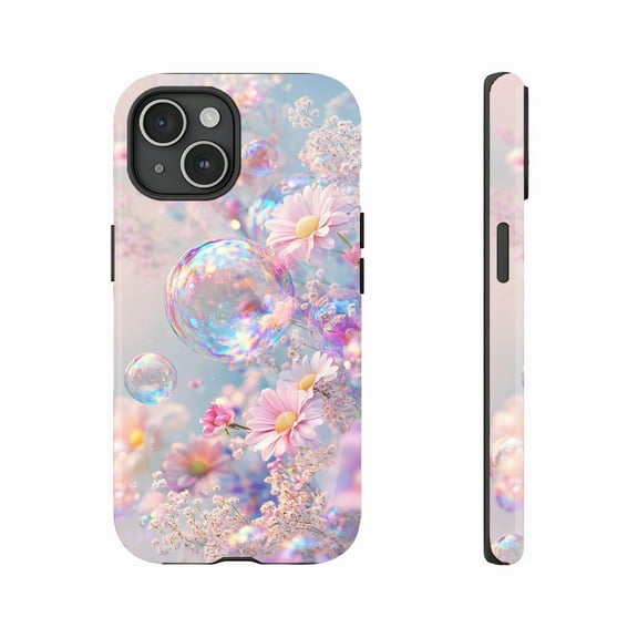 Floral Dream Bubble Women's iPhone Case | Compatible with iPhone 11/12/13/14/15/16 (Pro Max/Plus)