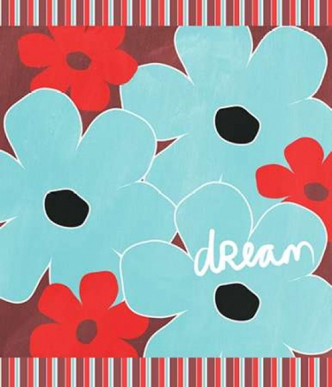 Floral Dream Canvas Art - Linda Woods (24 x 24)