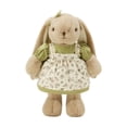 thumbnail image 1 of Floral Dress Lop Eared Rabbit Plush Toy Soft Stuffed Bunny Doll Long Floppy Ears Bedside Companion Bedroom Aesthetics Gift Decor 11.8 Inch, 1 of 5