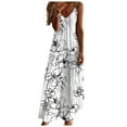 Floral Dress for Women 2024 Summer Maxi Dress Casual Sleeveless Flowy