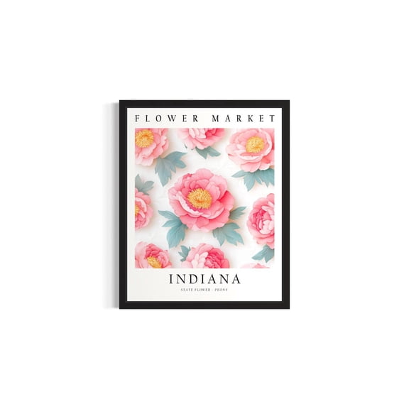 Floral Egg Art Print: Muted Spring Wildflower Easter Decor, Unframed Canvas Size 8x12