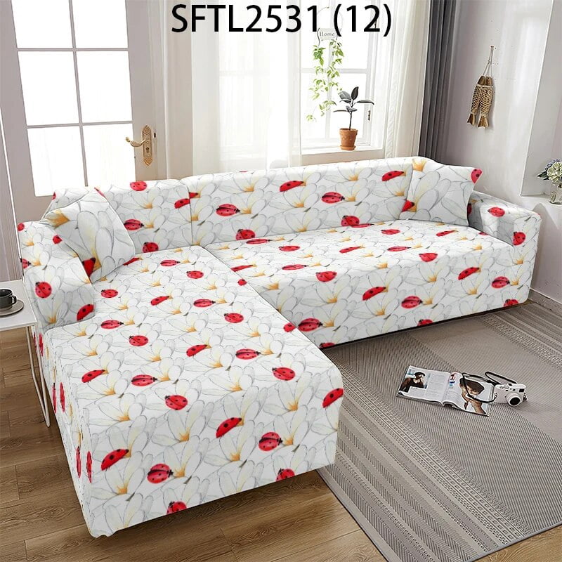 Floral Elastic Sofa Covers for Living Room All-inclusive Slip-resistant ...