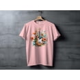 thumbnail image 1 of Floral Electro Guitarist Guitar Player Gift T-Shirt Women Men Kids Women's Tee Musician Rocker Bass Musician Rock Band Guitarist Band Shirt, 1 of 9