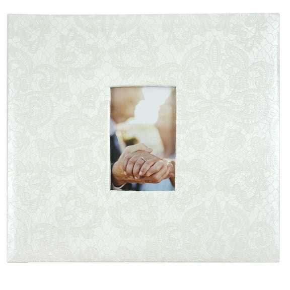 Floral Embossed Scrapbook Album by Recollections