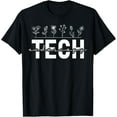 thumbnail image 1 of Floral Endoscopy Tech T-Shirt, 1 of 4