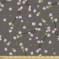 thumbnail image 1 of Ambesonne Floral Fabric by the Yard Upholstery, Blossoming Branches Twigs, 1 Yard, Taupe Grey Multicolor, 1 of 5