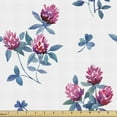 thumbnail image 1 of Ambesonne Floral Fabric by the Yard Upholstery, Spring Watercolor Flowers, 10 Yards, Multicolor, 1 of 5