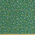 thumbnail image 1 of Ambesonne Floral Fabric by the Yard Upholstery, Colorful Spring Daisy, 2 Yards, Multicolor, 1 of 4