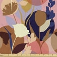 thumbnail image 1 of Ambesonne Floral Fabric by the Yard Upholstery, Summer Gardening Theme, 1 Yard, Multicolor, 1 of 5
