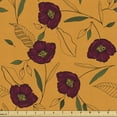 thumbnail image 1 of Ambesonne Floral Fabric by the Yard Upholstery, Exotic Jungle Blossoms Motif, 5 Yards, Maroon Orange Green, 1 of 5