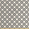 thumbnail image 1 of Floral Fabric by the Yard, Minimal Style Modern Abstract Damask with Monochrome Shapes and Motifs, Decorative Upholstery Fabric for Chairs & Home Accents, Champagne Charcoal Grey by Ambesonne, 1 of 4