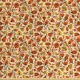 thumbnail image 1 of Floral Fabric by the Yard, Ornamental Pattern with Flowers and Birds Pink Leaves Garden Spring Nature, Decorative Upholstery Fabric for Sofas and Home Accents, Multicolor by Ambesonne, 1 of 4