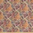 thumbnail image 1 of Ambesonne Floral Fabric by the Yard Upholstery, Paisley Leaf Pattern, 5 Yards, Multicolor, 1 of 4