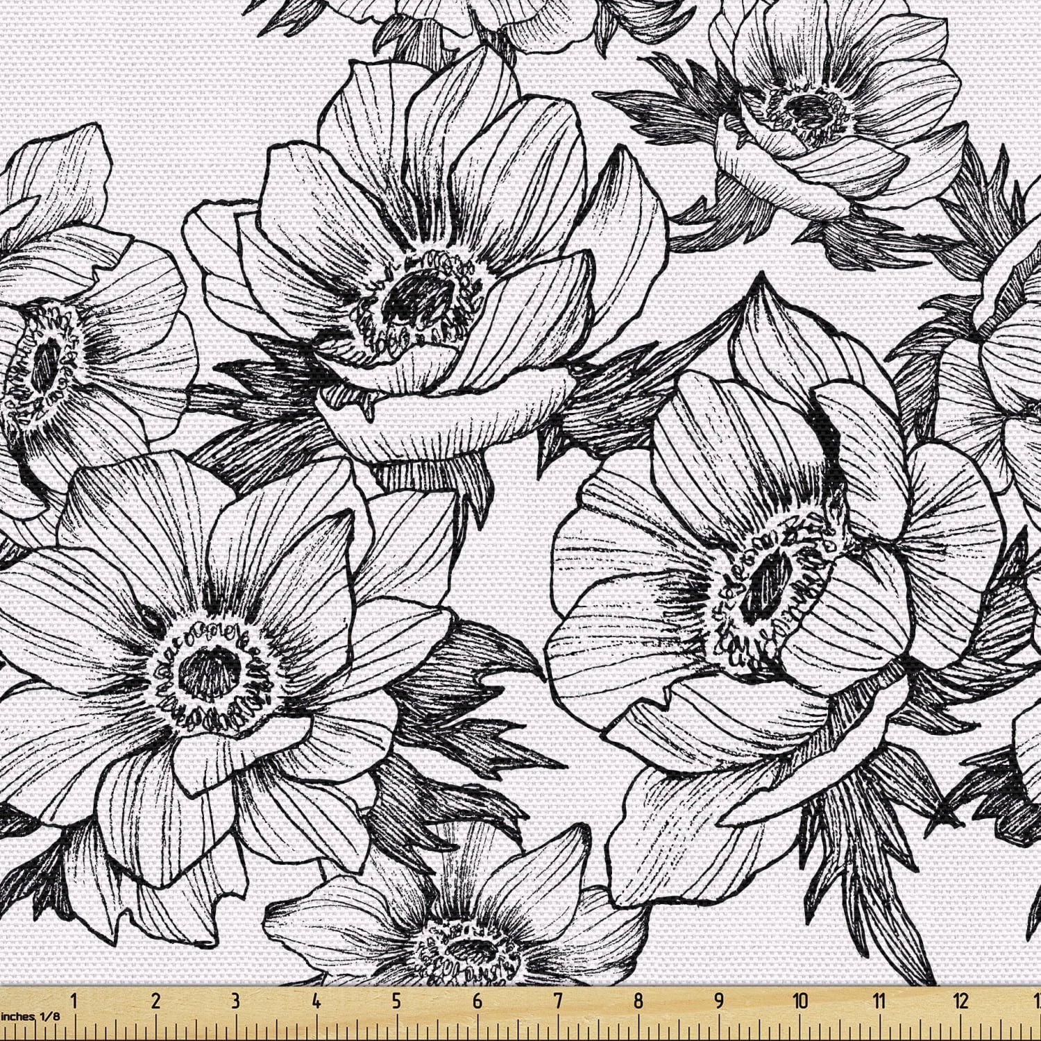 Ambesonne The Yard Tissu Mandala Bohème Coloré Inspiré Des