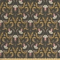 thumbnail image 1 of Ambesonne Floral Fabric by the Yard Upholstery, Victorian Style Bell Flowers, 5 Yards, Multicolor, 1 of 4