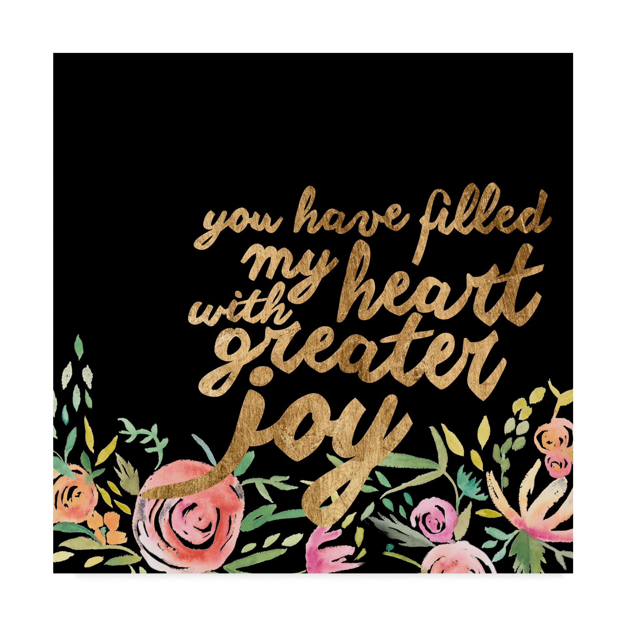 Floral Faith I' Canvas Art by Studio W
