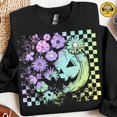 thumbnail image 1 of Floral Fall Pumpkin Sweatshirt, Fall Pumpkin Sweatshirt, Thanksgiving Sweatshirt, Autumn Sweatshirt, Fall Shirt, Fall Sweatshirt, Boho Floral Pumpkins Sweatshirt, Neon Halloween Sweatshirt, 1 of 5