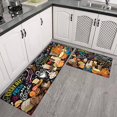 thumbnail image 1 of Floral Farmhouse Kitchen Rugs Set 2 Piece Colorful Spring/Summer Flowers Decorative Rugs for Kitchen Low-Profile Floor Mats Decorations for Home Kitchen (17"x48"+17"x24"), 1 of 1