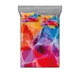 thumbnail image 1 of Floral Fitted Sheet & Pillow Sham Set, Vibrant Colors Abstract Creative Watercolor Style Flower Pattern Design, Decorative Printed 6 Piece Bedding Decor Set, Calking, Multicolor, by Ambesonne, 1 of 3