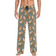 thumbnail image 1 of Floral Flamingo Pajama Pants Mens Lounge Pants Casual Men Pajama Bottoms with Pockets Drawstring, 1 of 7