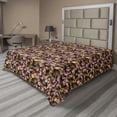 thumbnail image 1 of Ambesonne Floral Flat Bedding Sheet Soft Top Sheet, Flowers Flourishing Spring, Full, Pale Orange Mauve and Green, 1 of 1