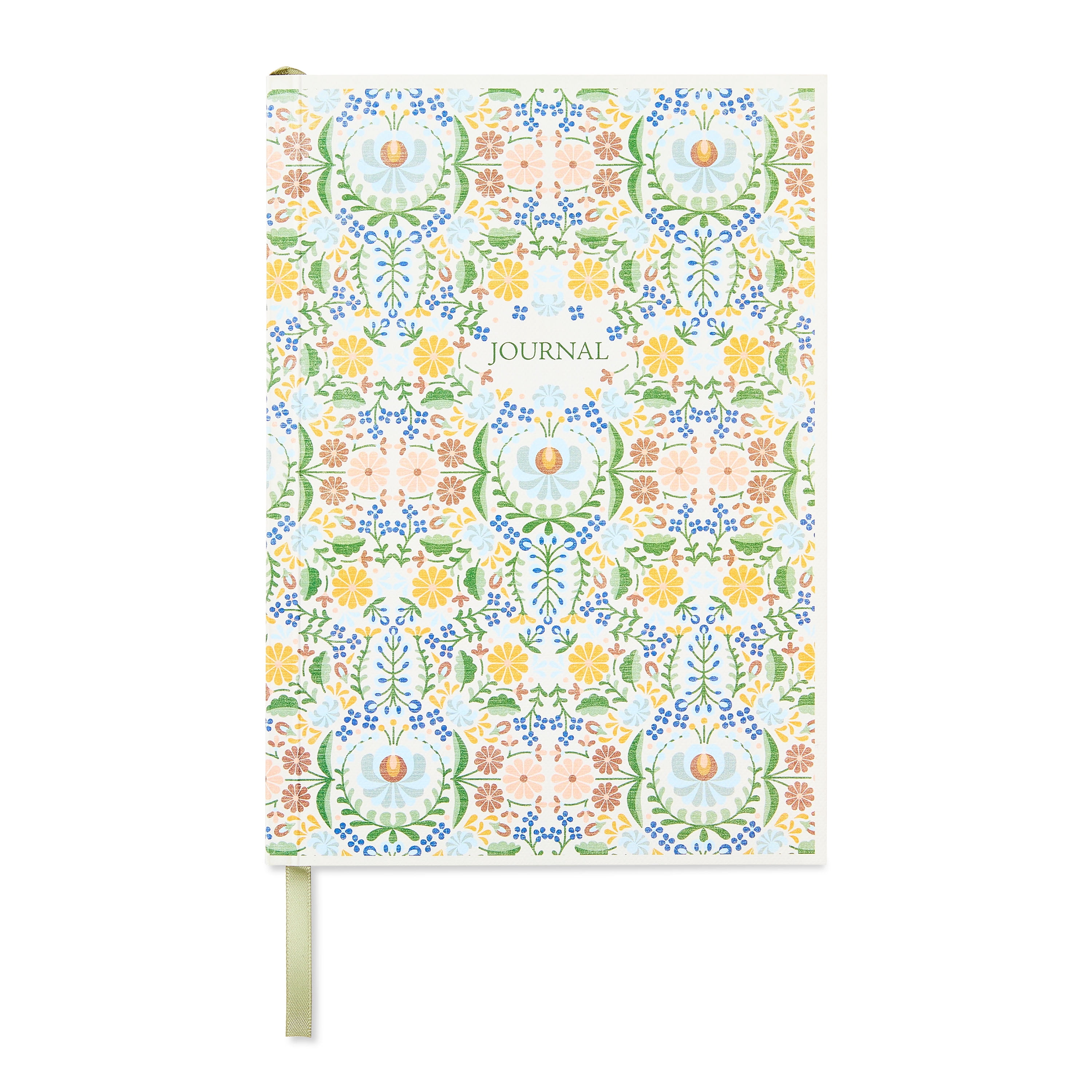 Pen+Gear Journal Ruled Vegan Leather Hardcover 5.75" x 8.12" 192 Pages, Pink Floral, Note-Taking Journal