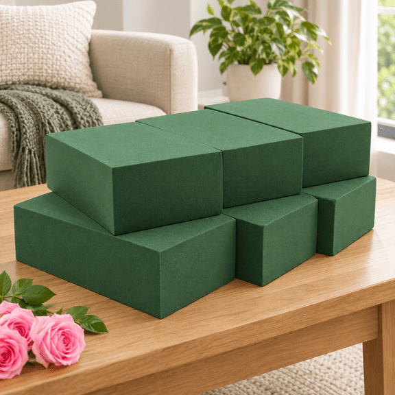Floral Flower Foam Blocks, Styrofoam for Artificial Flowers