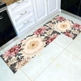 thumbnail image 1 of Floral Flower Plant Boho Anti Fatigue Kitchen Mat Kitchen Rugs Comfort Floor Mat Non Slip Kitchen Carpet Rug Runner for Sink Laundry, 1 of 6