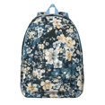 thumbnail image 1 of Floral Flowers Everyday Backpack for School College Teens Adults, Large Capacity Bookbag with Laptop Compartment, Durable Commuting Travel Backpack, Sunflower Print Unisex Gift Idea for Work, 1 of 5